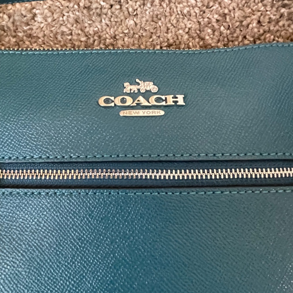 Coach Teal Crossbody Bag